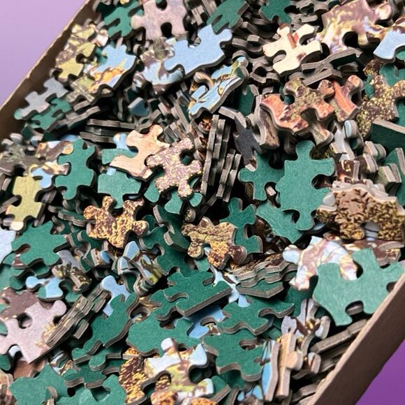 Vintage 1968 Milton Bradley Big Ben “Tyrolean Castle” Jigsaw Puzzle 1000 Pieces - Picture 3 of 6